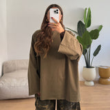 Maxi maglia Lolly 45252/2643-V.MILITARE