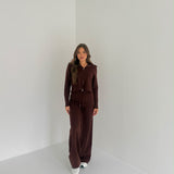 Coordinato Kyson 3688- MARRONE