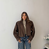 Giubbino Victorie 23683- MARRONE