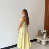 Abito Daisy 28031- GIALLO