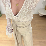 Pantalone Ada 6709 (Crema)