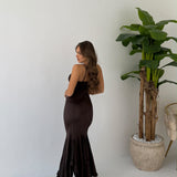 Abito Anthea 28473 - MARRONE
