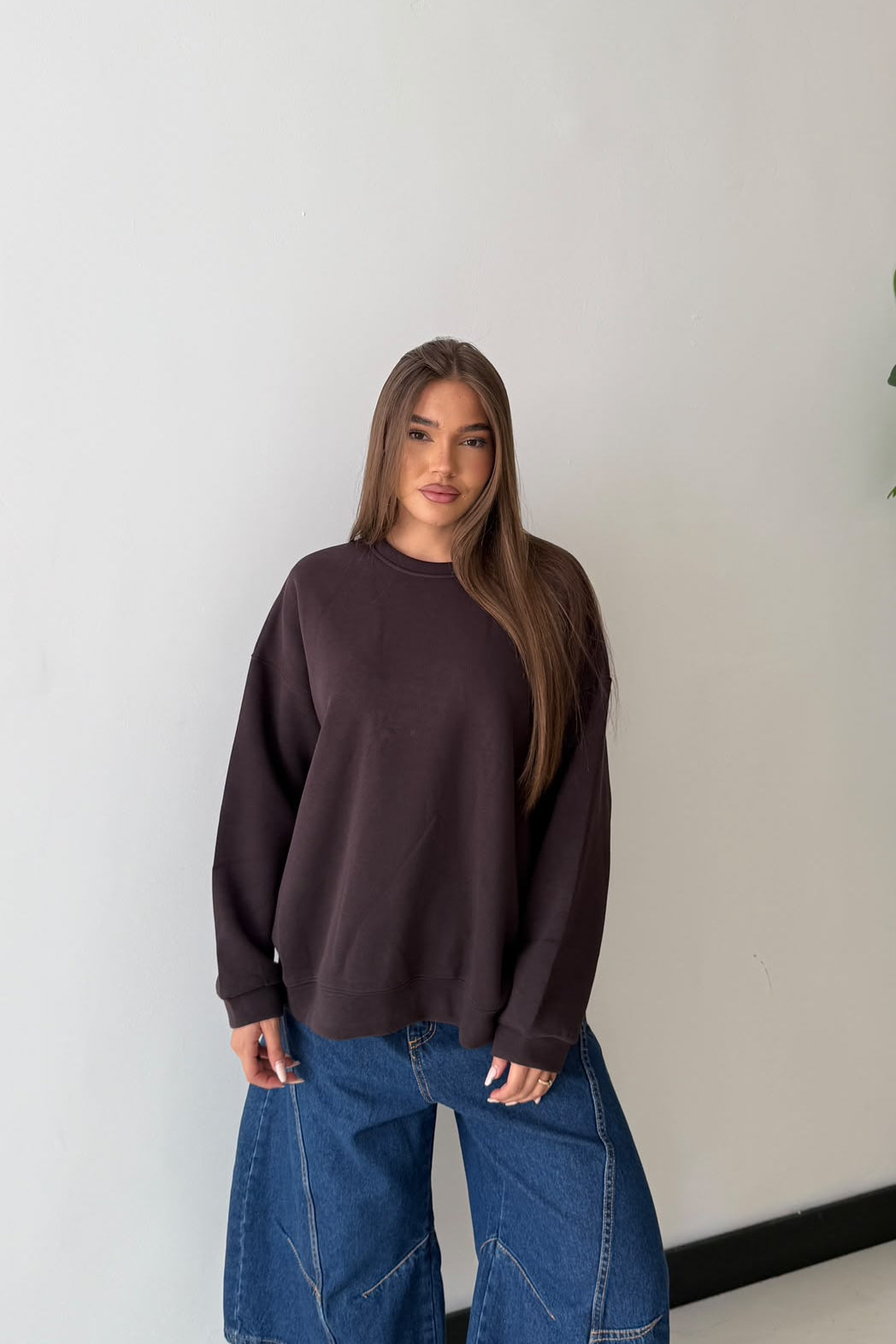 Felpa Lily 46109- MARRONE SCURO