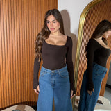 Body Nylon 13377-MARRONE