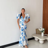 Vestito Wendy 27937 - COBALTO