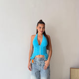 Corpetto Liberty 7235 - CELESTE