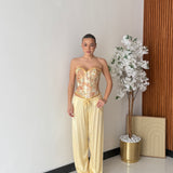 Pantalone Faye 24205 - GIALLO