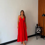 Abito Lauren 66609 - ROSSO