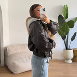 Giubbino Yari 16162-MARRONE