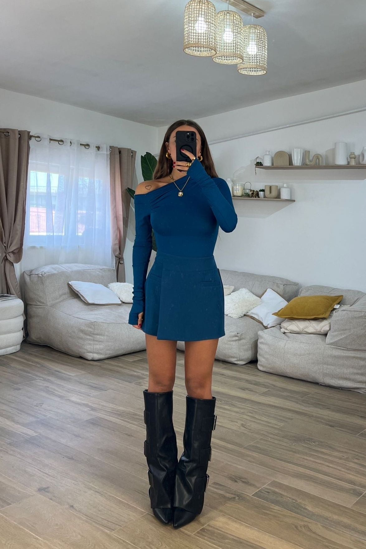 3644 Gonna Kate (petrolio) - Frida Shop