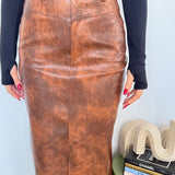 Gonna Helit 11896-MARRONE