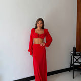 Coordinato Her 6909- ROSSO
