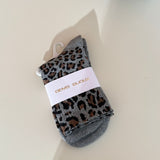 Calzini Leopard -GRIGIO
