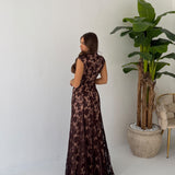 Abito Kimberly 16145 - MARRONE