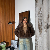 Pelliccia Dafne 8745 - MARRONE