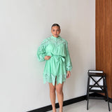 Vestitino Charlene 15810 - VERDE MENTA