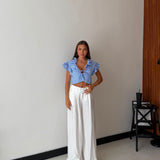 Blusa Kiki 17303 - CELESTE