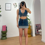 Coordinato Ashley 25118-1 - DENIM SCURO