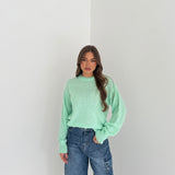 Maglioncino Elsa 2795- VERDE MENTA