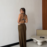 Abito Emily 8823 - MARRONE