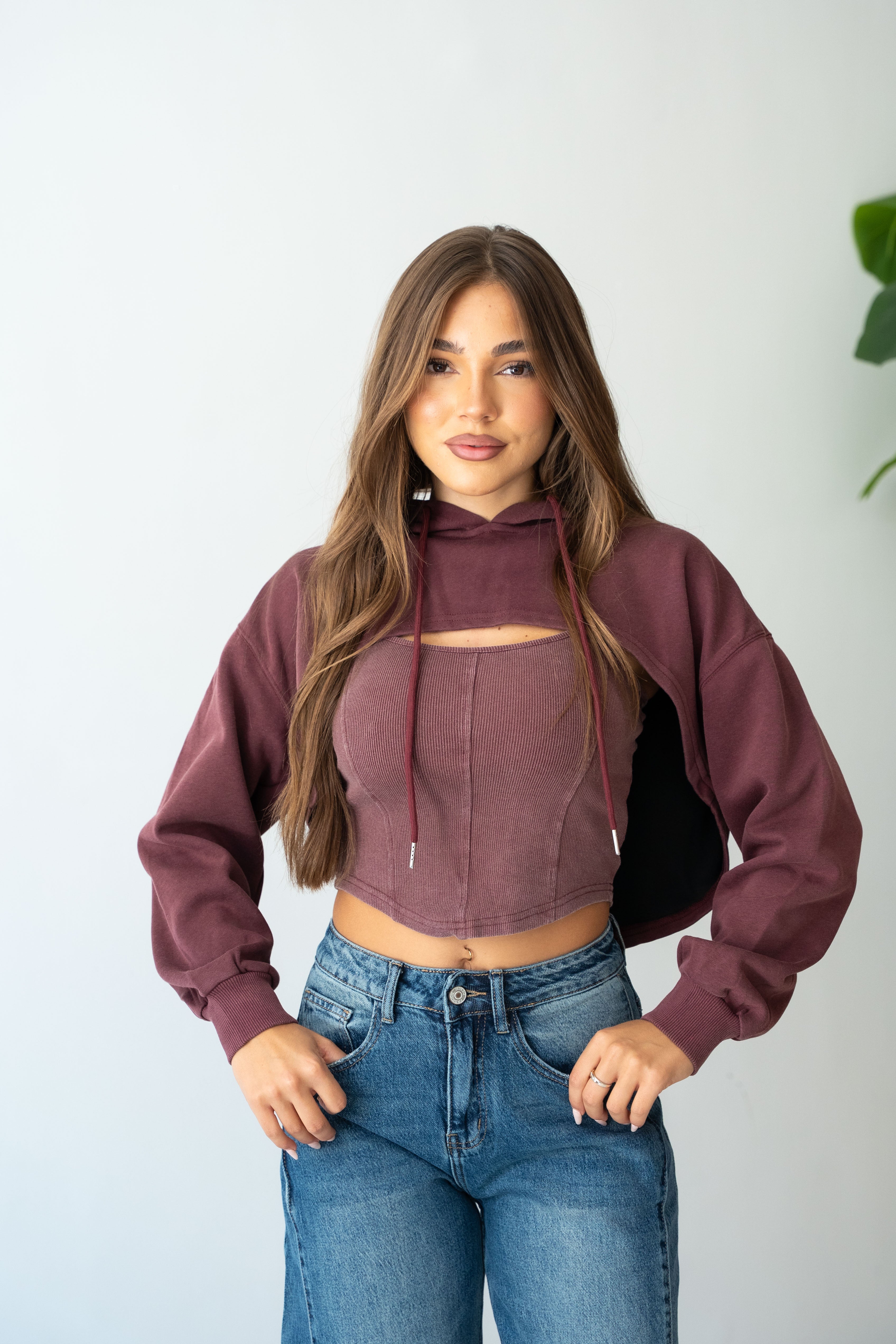 Coord.Set Evelin 5301- BORDEAUX