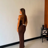 Abito Megan 6069- MARRONE