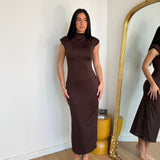 Abito Nerissa 12235-MARRONE