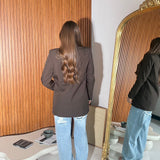 Giacca Salvia 1093-MARRONE