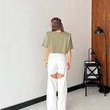 Jeans Skye 22230 - BIANCO