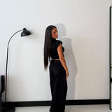 Pantalone Isabeau 02712- NERO