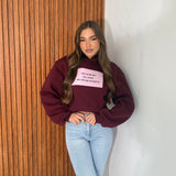 Felpa Nelly 2685-WINE