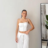 Coordinato Alyssa 20019/19036 - BIANCO