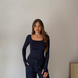 Maglia Lhära 15073- BLU