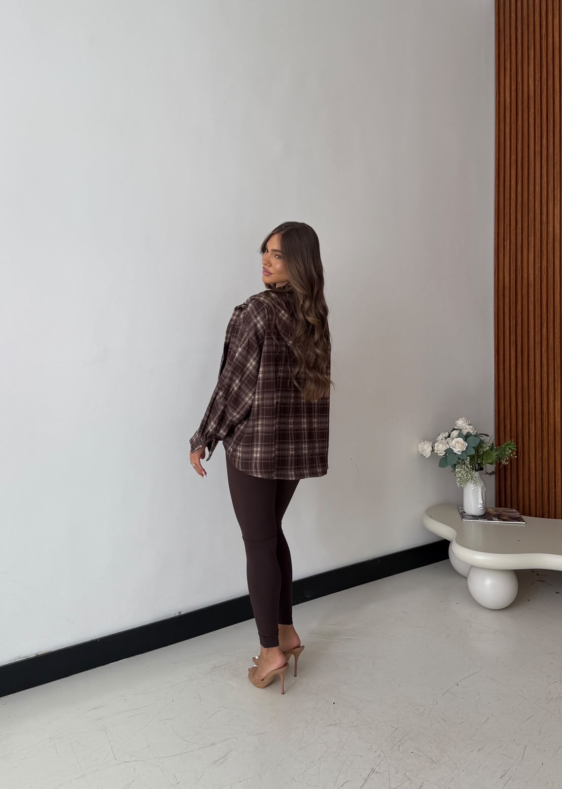 Camicia Jane 26977- MARRONE
