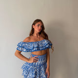 Coordinato Santorini 13696- BLU
