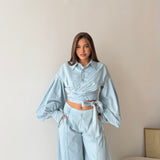 Blusa in Denim 06691 - DENIM