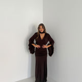 Abito Amira 2253 - MARRONE