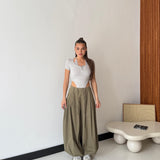 Pantalone Sasha 19530 -  VERDE MILITARE