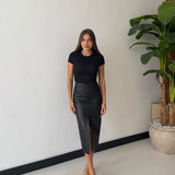 Shirt Violet 0665- NERO