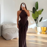 Abito Saturn 10803-MARRONE