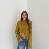 Maxi Maglia  Kendy ultralight JUSTWEST 155- SENAPE
