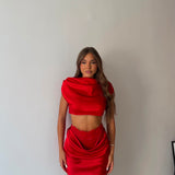 Coordinato Jolie 6935- ROSSO