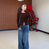 Maglia Smash 47084-MARRONE