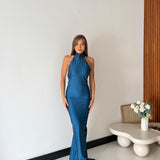 Vestito Imperial 12671 - PETROLIO