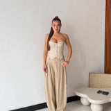 Pantalone Cara 12664 - BEIGE