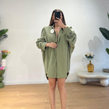 Camicione Violet 10195-VERDE MILITARE