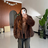 Pelliccia Wolf 5010 - MARRONE