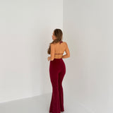 Tuta Delia 3360- BORDEAUX