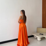 Abito Allison 23638 - ARANCIO