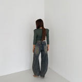 Jeans Madison F637 - SABBIATO